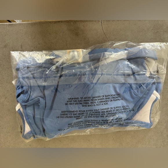 NWT 🏷️ WeWoreWhat Danielle One Piece Bathing Suit in Blue Jean - XL - Picture 5 of 5